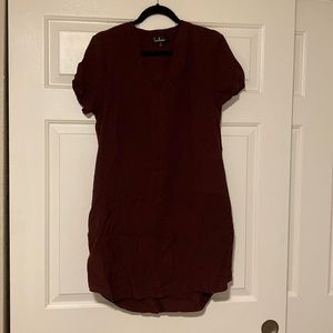 Lulus Maroon Dress